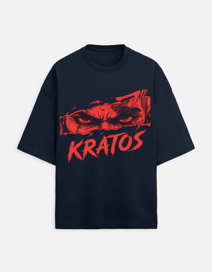 Kratos Oversized T-Shirt – God of War Edition