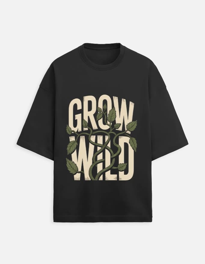 Grow Wild Oversized T-Shirt image 1