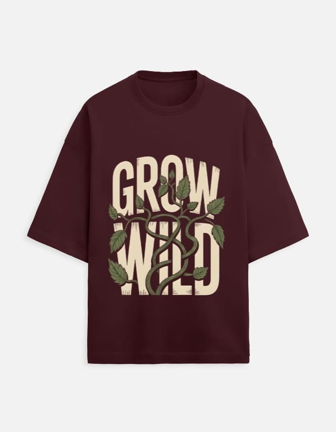 Grow Wild Oversized T-Shirt