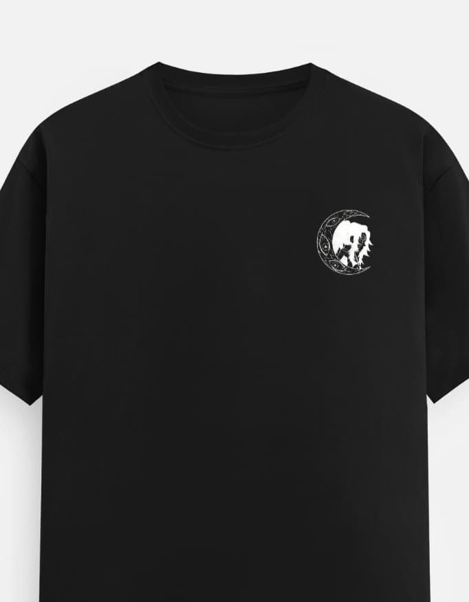 Kokushibo Upper Rank One Dual Print Oversized T-Shirt – Demon Slayer image 1
