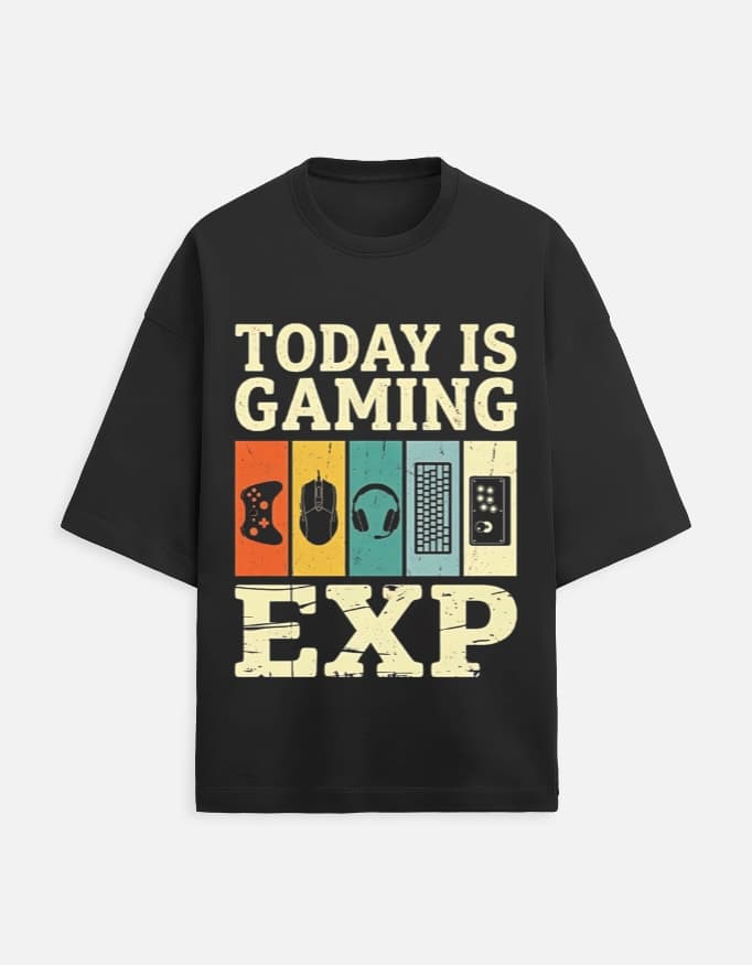 GAMING - OVERSIZED UNISEX TSHIRTS image 1