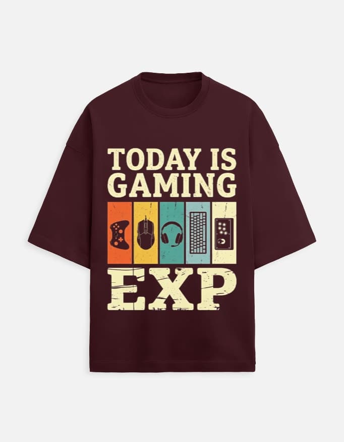 GAMING - OVERSIZED UNISEX TSHIRTS
