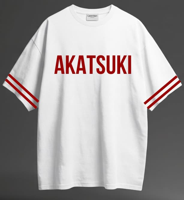Itachi's Burden — Akatsuki Oversized Tee image 1