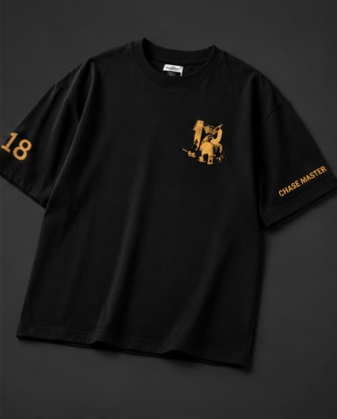 King's Legacy Oversized Black T-Shirt image 1