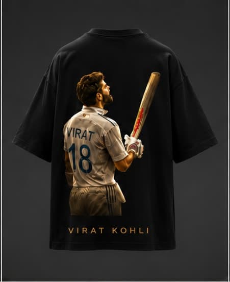 King's Legacy Oversized Black T-Shirt